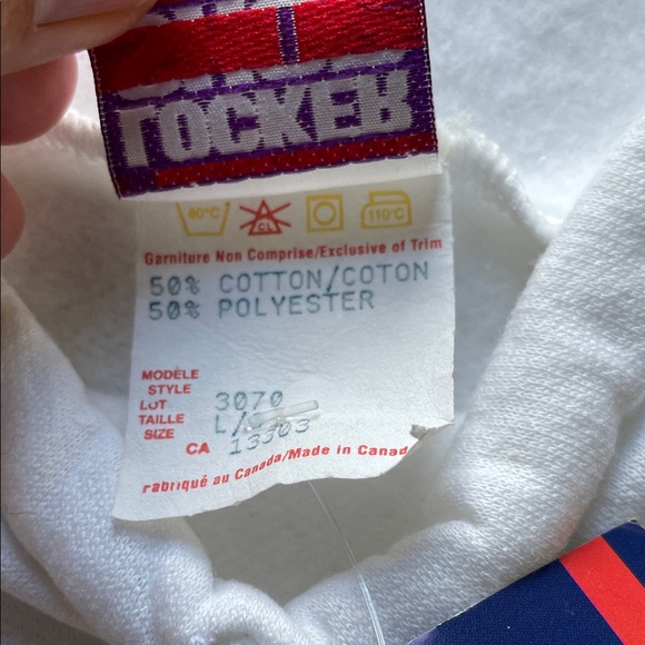 White Bunny Print Hoodie - Picture 3 of 9